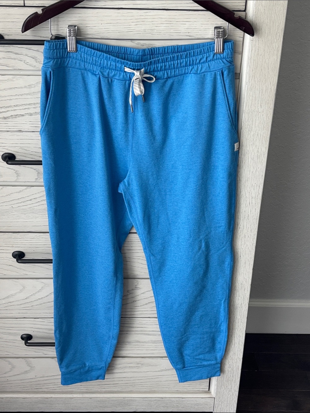 Vuori Bright Blue Drawstring Joggers regular length